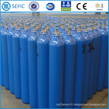 Cylindre de gaz à oxygène sans soudure à usage humain 50L (EN ISO9809)